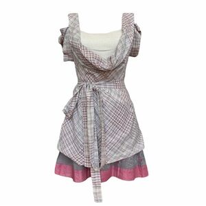 Cop Copine 2-in-1 layered dress